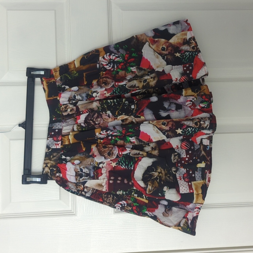 Christmas Cat skirt
